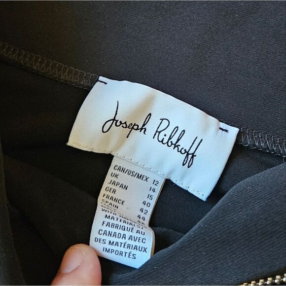 Joseph Ribkoff Black Long Sleeves Dress - Picture 2 of 10